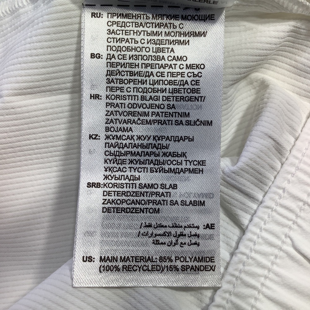 Adidas Z.N.E. Woven Track Top Mens White‎ Black Full Zip Jacket Size M NWT - Picture 11 of 16